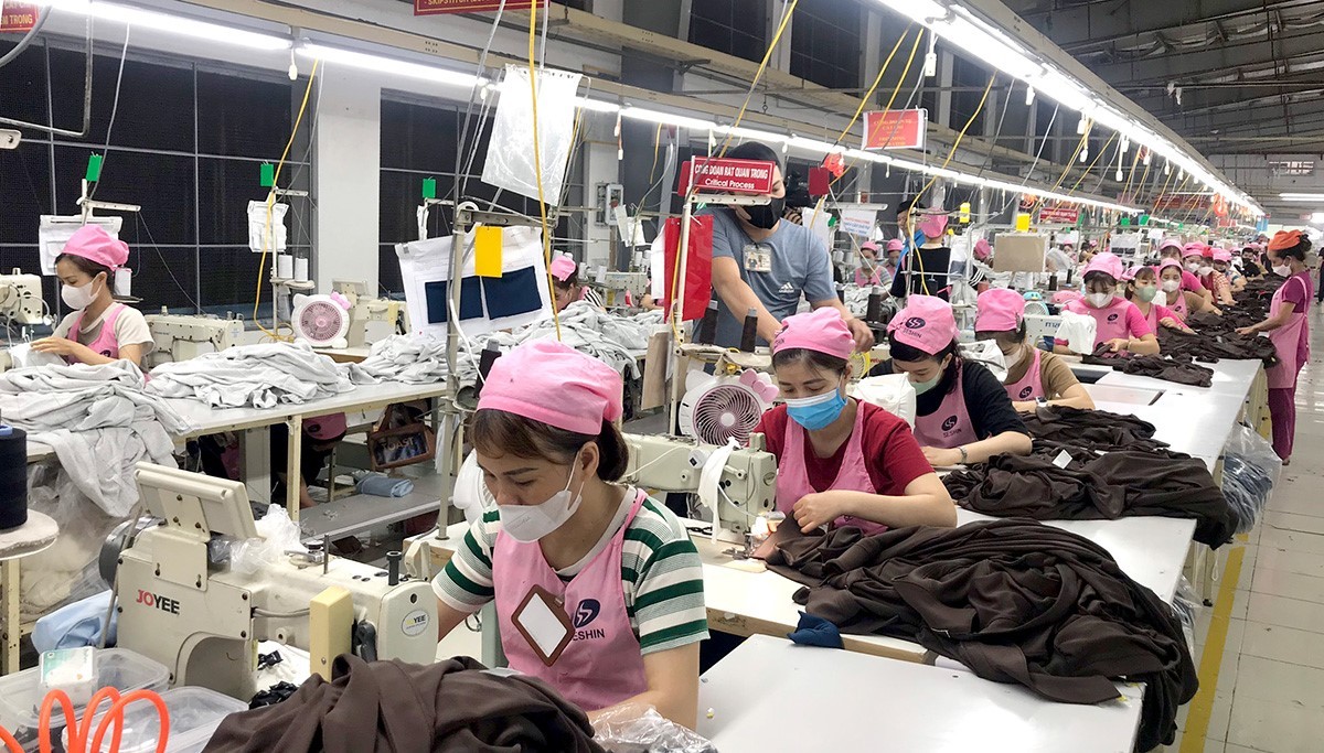 Lĩnh vực dệt may, điện tử... có nhu cầu tuyển dụng lao động lớn