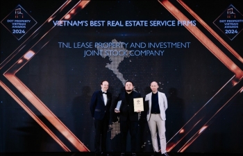 TNL được vinh danh 'Công ty dịch vụ bất động sản tốt nhất Việt Nam' 2024