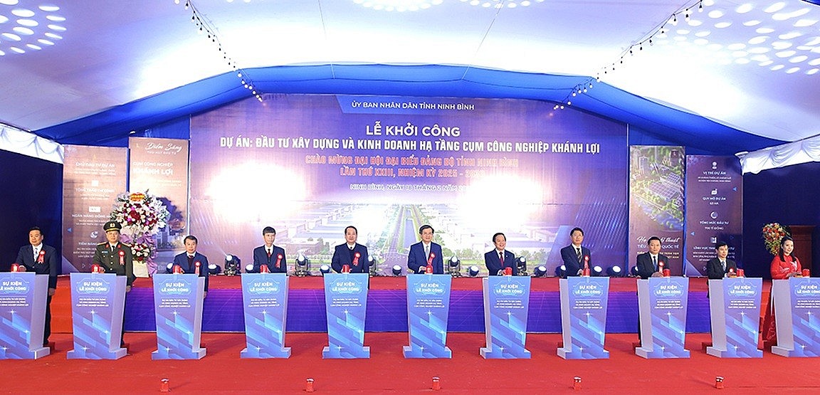 Ninh Bình: Khởi công dự án cụm công nghiệp 700 tỷ đồng Ninh Bình: Khởi công dự án cụm công nghiệp 700 tỷ đồng