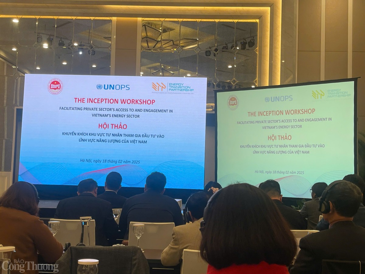 Thu hút khu vực tư nhân tham gia lĩnh vực năng lượng Thu hút khu vực tư nhân tham gia lĩnh vực năng lượng