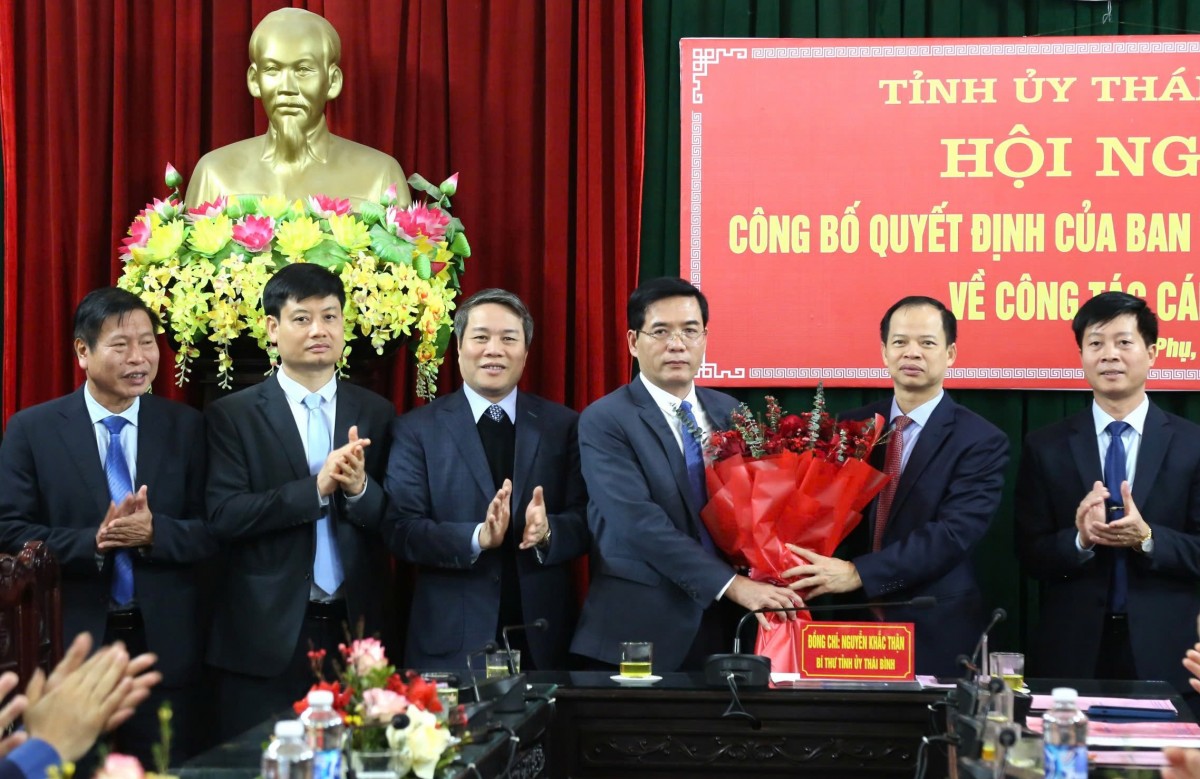 Thái Bình: Chuẩn y Bí thư Huyện ủy Quỳnh Phụ
