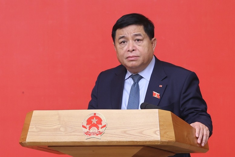 Phó Thủ tướng Nguyễn Chí Dũng phát biểu tại hội nghị 