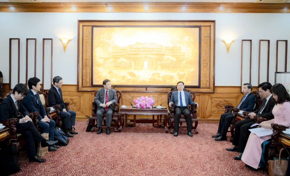 Thành phố Huế: Hợp tác, đào tạo nhân lực từ Nhật Bản