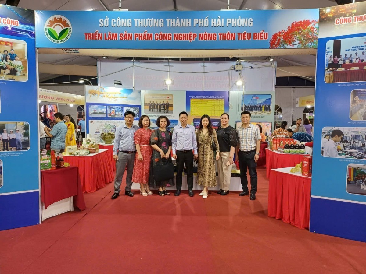 Khuyến công Hải Phòng hỗ trợ quảng bá sản phẩm công nghiệp nông thôn Khuyến công Hải Phòng hỗ trợ quảng bá sản phẩm công nghiệp nông thôn