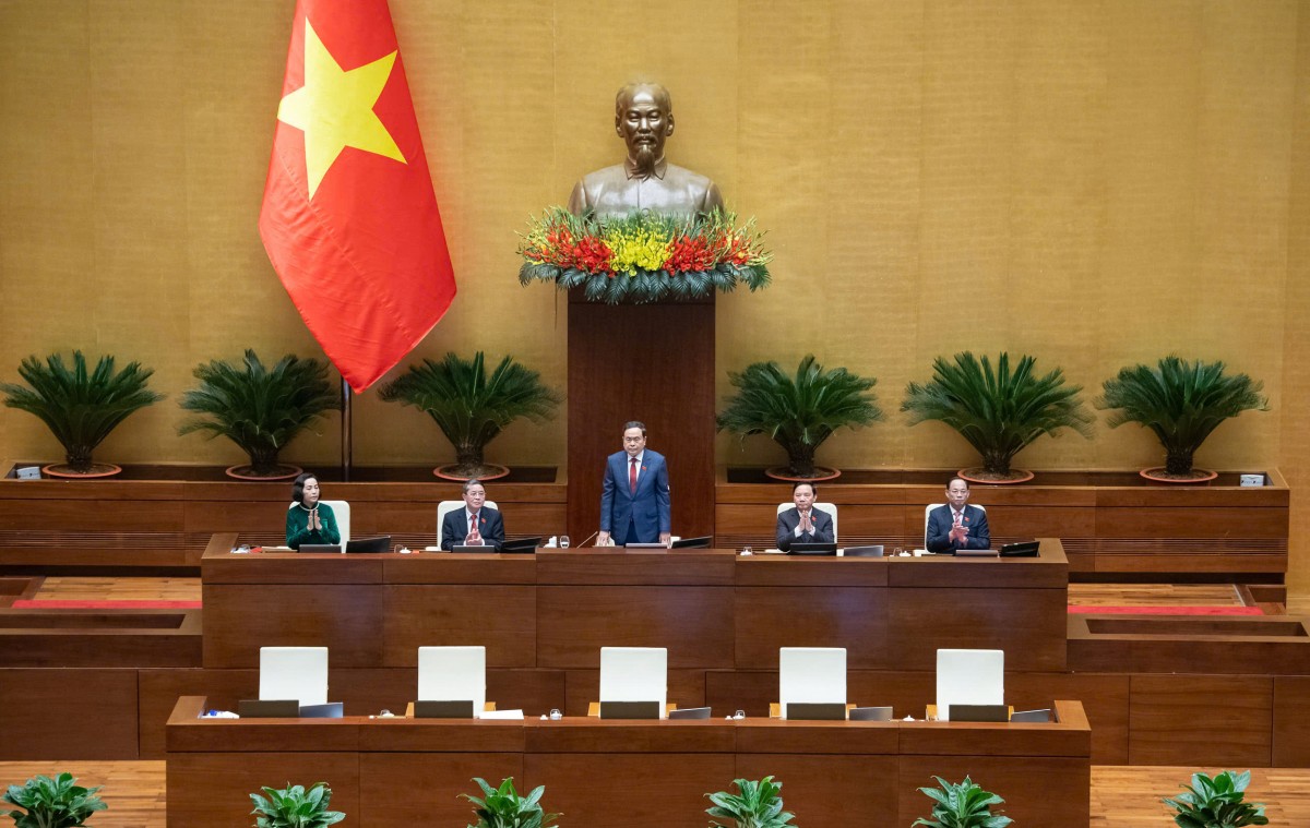 Quốc hội bế mạc Kỳ họp bất thường lần thứ 9