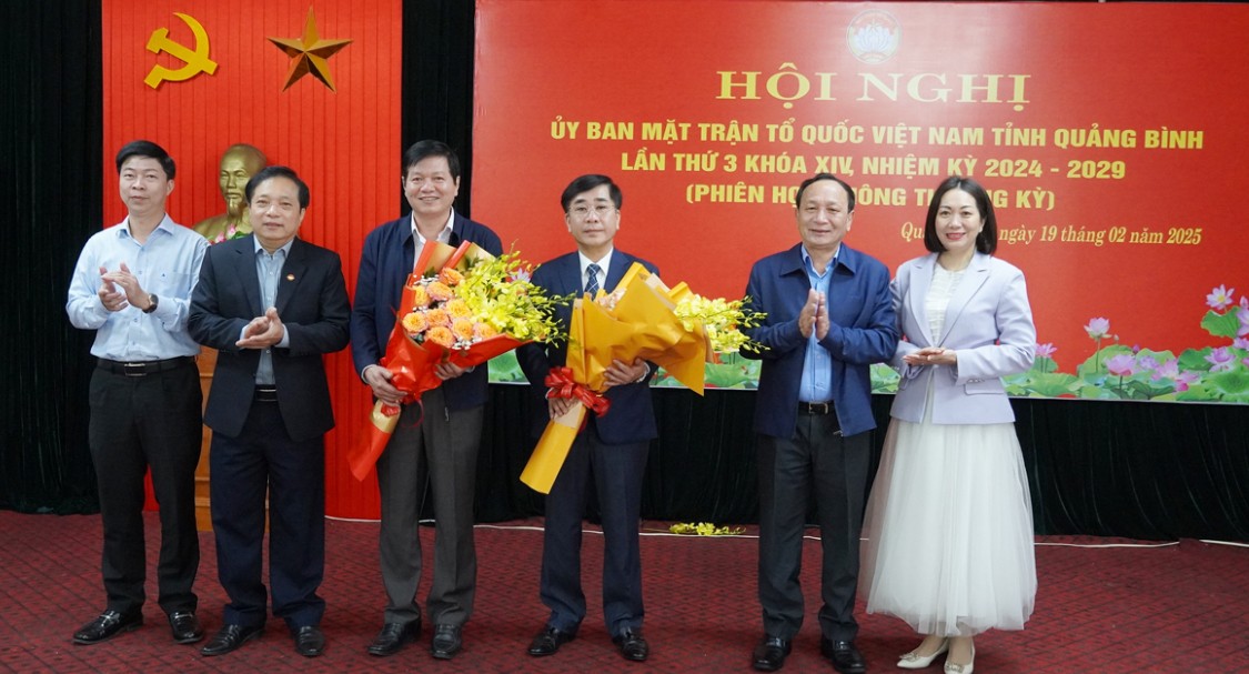 undefined Ông Phạm Quang Long được hiệp thương giữ chức Chủ tịch UBMTTQ Việt Nam tỉnh Quảng Bình (Ảnh: