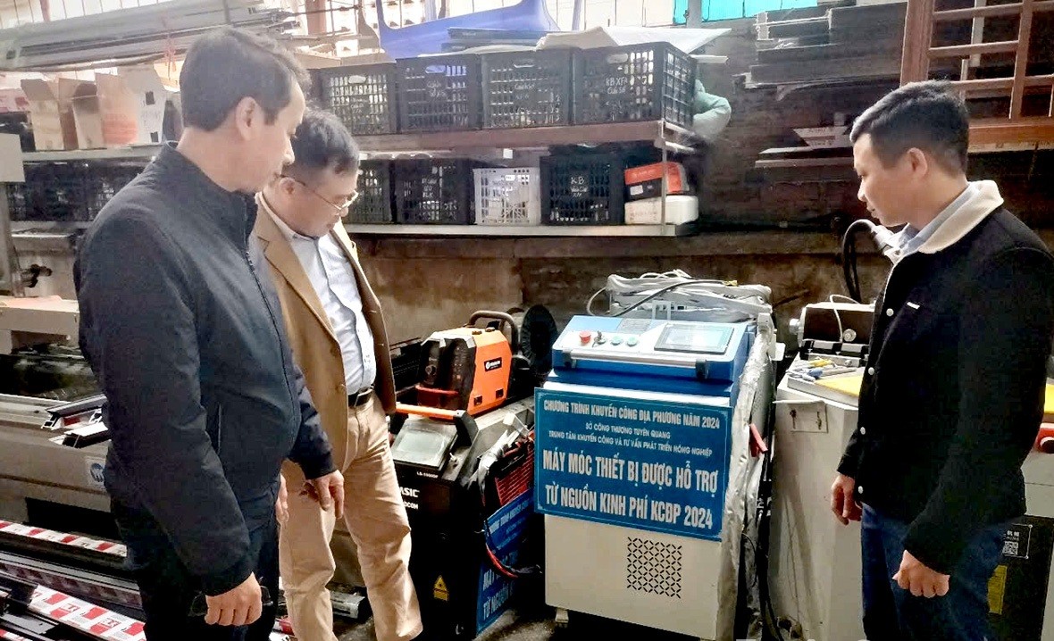 Tuyên Quang: Trợ lực thúc đẩy công nghiệp nông thôn phát triển