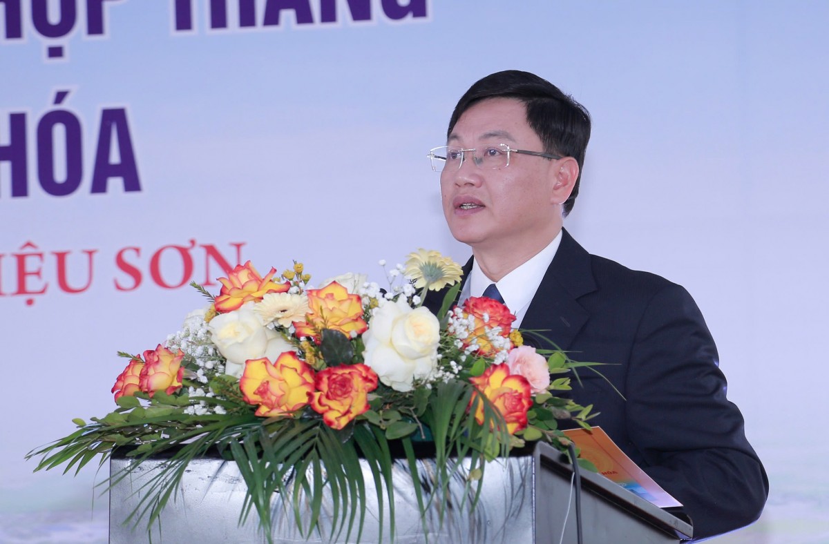 Thanh Hóa: Khởi công Cụm công nghiệp Hợp Thắng rộng 70ha Thanh Hóa: Khởi công Cụm công nghiệp Hợp Thắng rộng 70ha