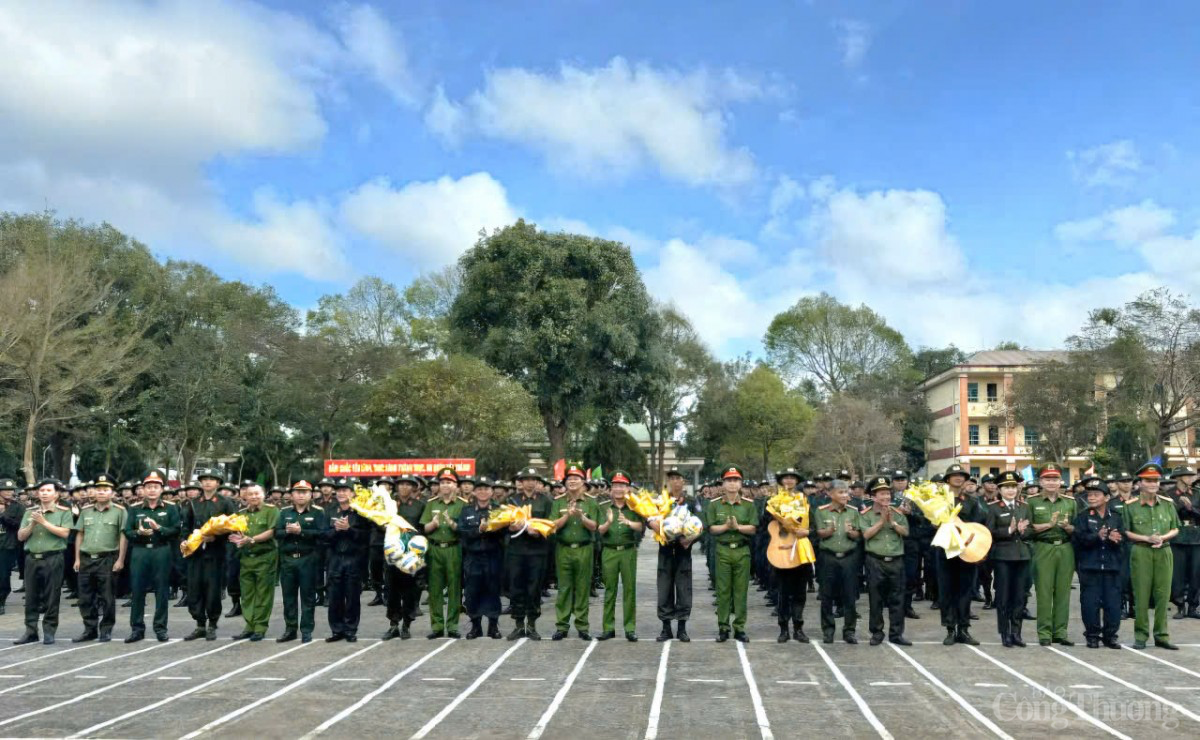 Trung đoàn CSCĐ Tây Nguyên tổ chức khóa huấn luyện quân 2025
