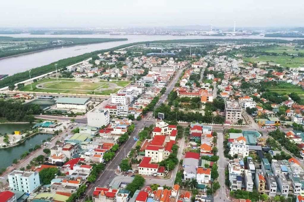 thị xã Quảng Yên hướng tới thành phố thứ 6 của Quảng Ninh