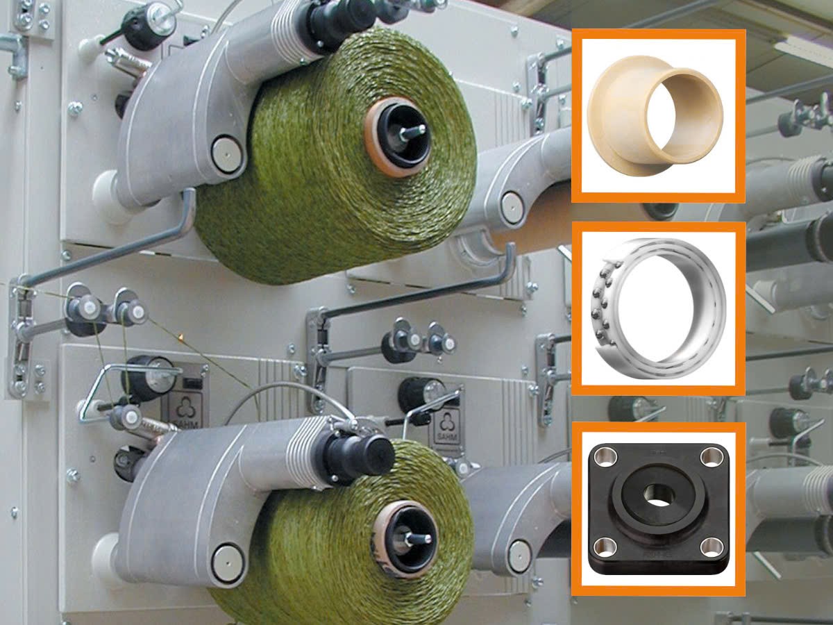 Chuyển động không chất bôi trơn: Giải pháp cho ngành dệt may Chuyển động không chất bôi trơn: Giải pháp cho ngành dệt may