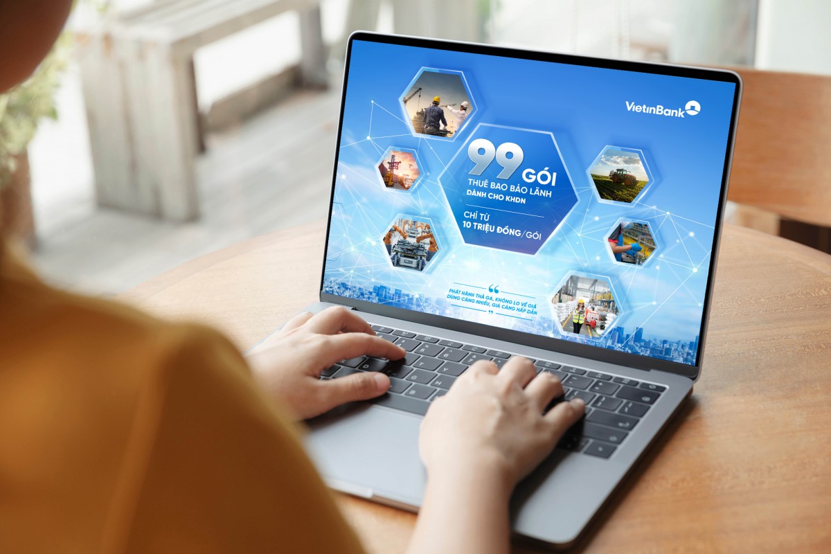 Combo siêu ưu đãi cho doanh nghiệp với 99 gói Thuê bao bảo lãnh từ VietinBank Combo siêu ưu đãi cho doanh nghiệp với 99 gói Thuê bao bảo lãnh từ VietinBank
