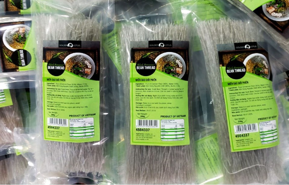 Miến dong Giới Phiên- sản phẩm nổi tiếng của Yên Bái Miến dong Giới Phiên- sản phẩm nổi tiếng của Yên Bái