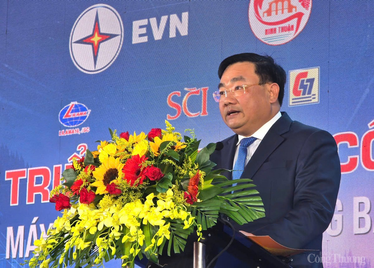 Ninh Thuận khởi công nhà máy thủy điện tích năng Bác Ái