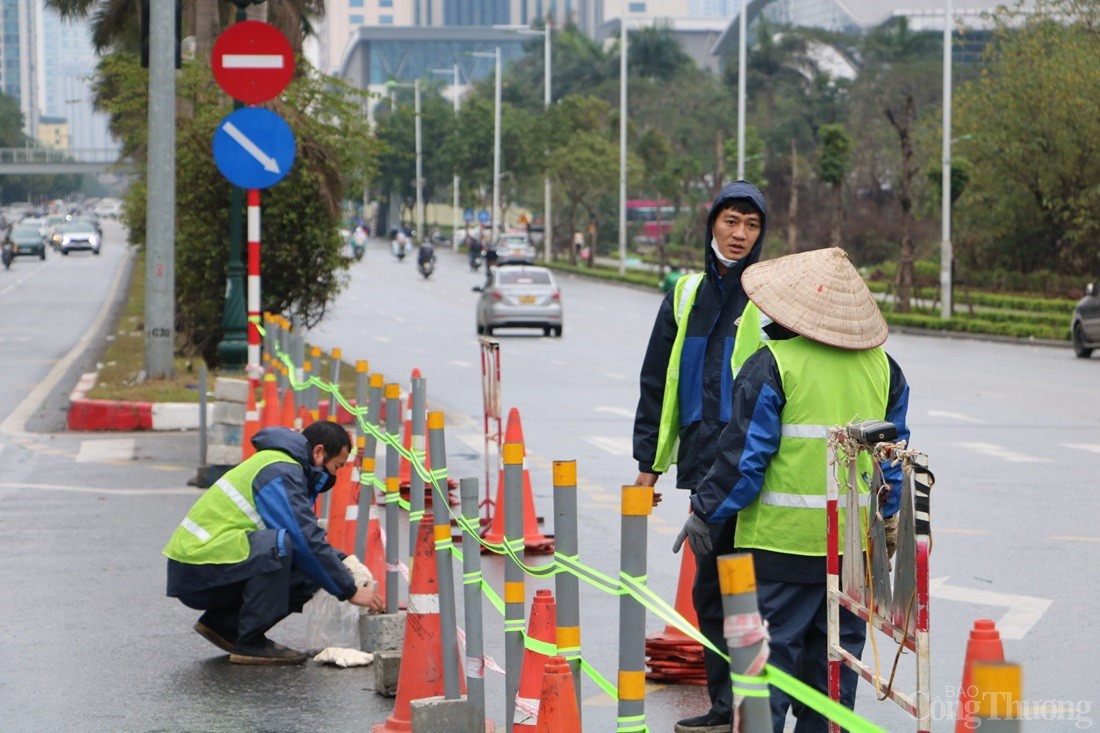 Ngã tư Trần Hữu Dực-Nguyễn Văn Giáp hết tắc sau điều chỉnh Ngã tư Trần Hữu Dực Nguyễn Văn Giáp hết tắc sau điều chỉnh