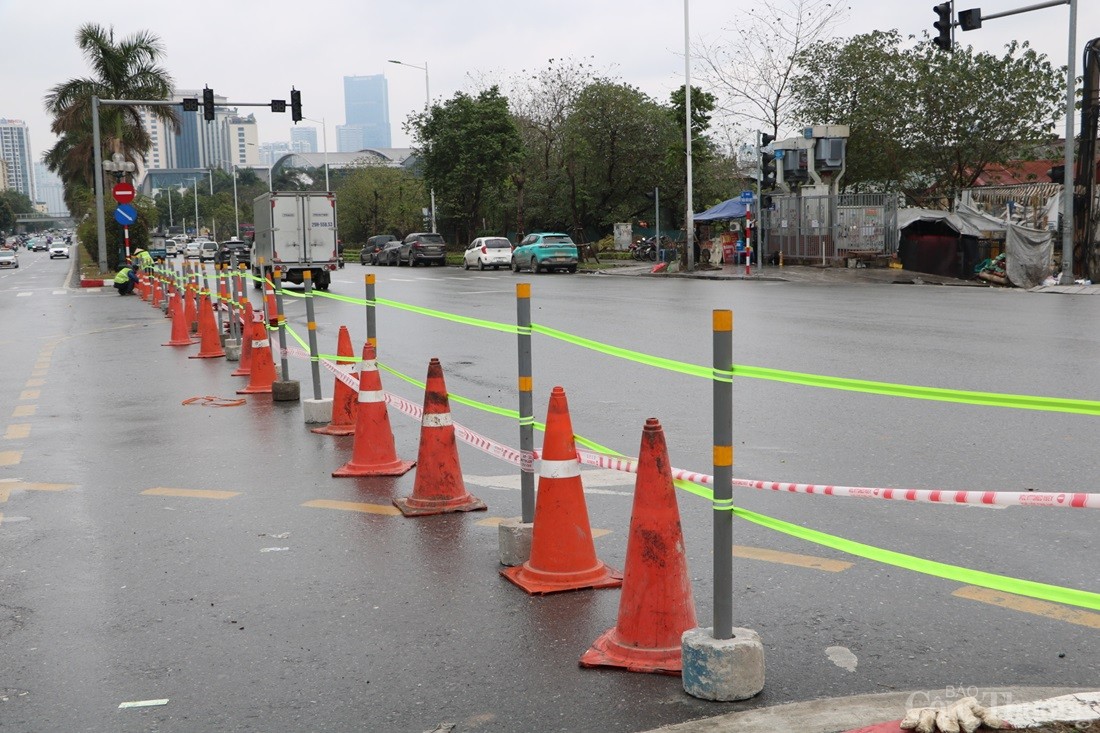 Ngã tư Trần Hữu Dực-Nguyễn Văn Giáp hết tắc sau điều chỉnh Ngã tư Trần Hữu Dực Nguyễn Văn Giáp hết tắc sau điều chỉnh