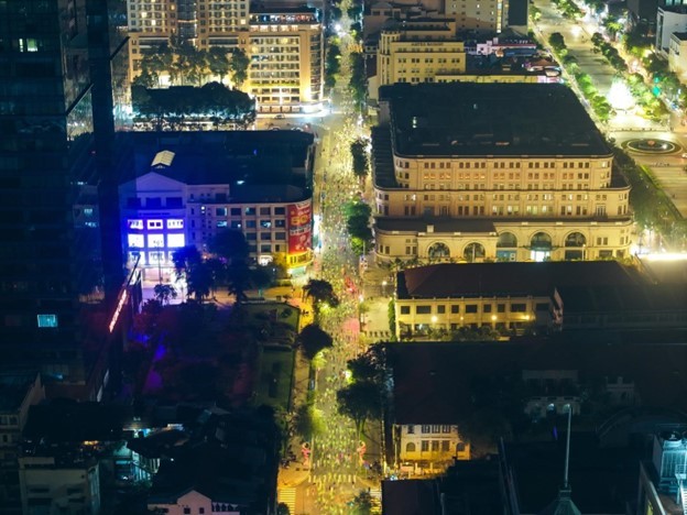 Giải chạy đêm TP. Hồ Chí Minh lập kỷ lục vận động viên Giải chạy đêm TP. Hồ Chí Minh lập kỷ lục vận động viên