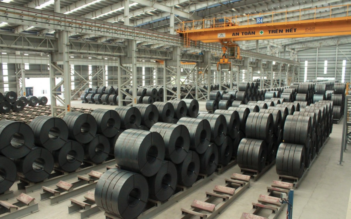 Tháng 1/2025, xuất khẩu sắt thép thu về 600 triệu USD