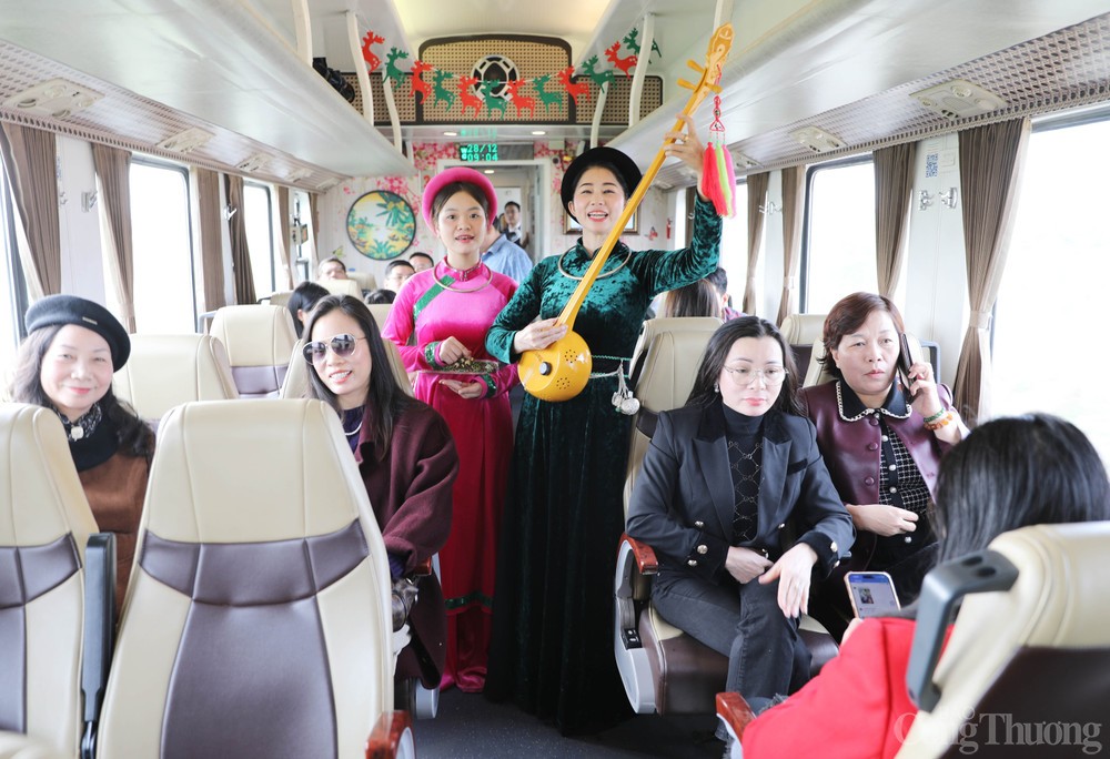 Tuyến tàu kết nối Hà Nội – Thái Nguyên góp phần đẩy mạnh phát triển du lịch và văn hóa trà.