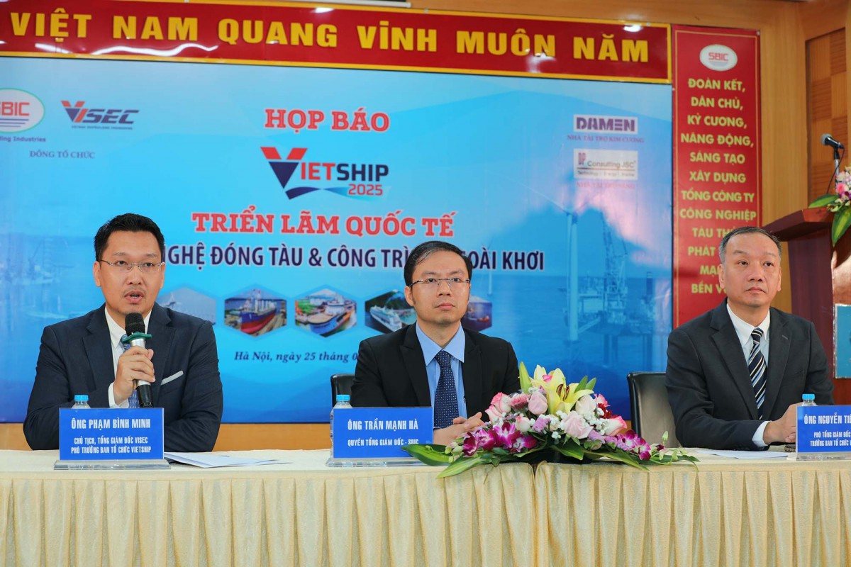 Họp báo thông tin về Vietship 2025. Ảnh: Hoa Quỳnh Họp báo thông tin về Vietship 2025. Ảnh: Hoa Quỳnh