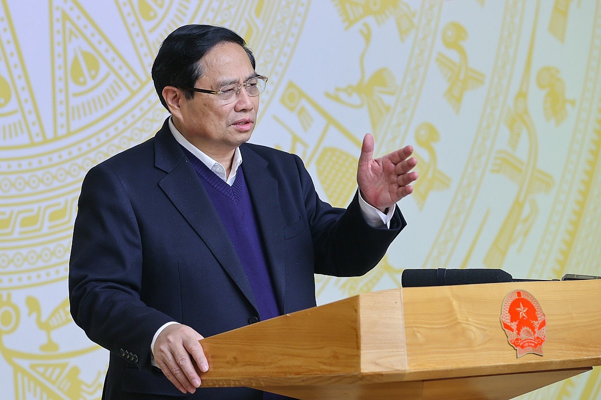 Thủ tướng Phạm Minh Chính phát biểu tại phiên họp thứ nhất của Ban Chỉ đạo phòng, chống lãng phí - Ảnh: VGP/Nhật Bắc Thủ tướng Phạm Minh Chính phát biểu tại phiên họp thứ nhất của Ban Chỉ đạo phòng, chống lãng phí - Ảnh: VGP/Nhật Bắc