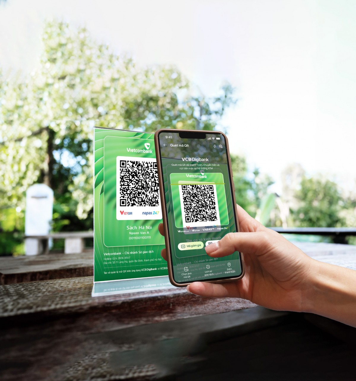 Vietcombank là ngân hàng đầu tiên ra mắt tính năng 'Thông báo số dư bằng giọng nói' Vietcombank là ngân hàng đầu tiên ra mắt tính năng 'Thông báo số dư bằng giọng nói'