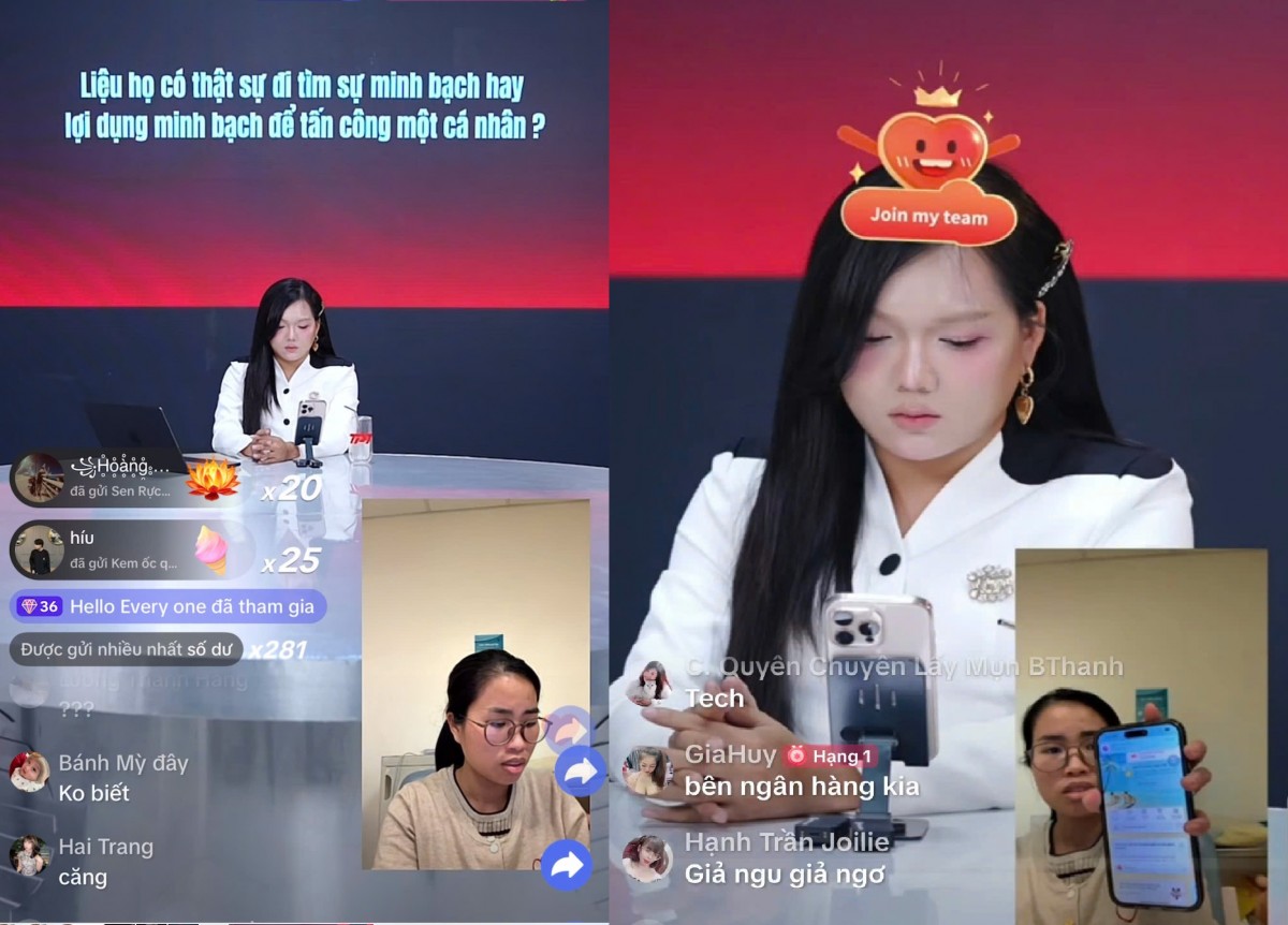 Mẹ bé Bắp xuất hiện trong phiên livestream của Phạm Thoại Mẹ bé Bắp xuất hiện trong phiên livestream của Phạm Thoại