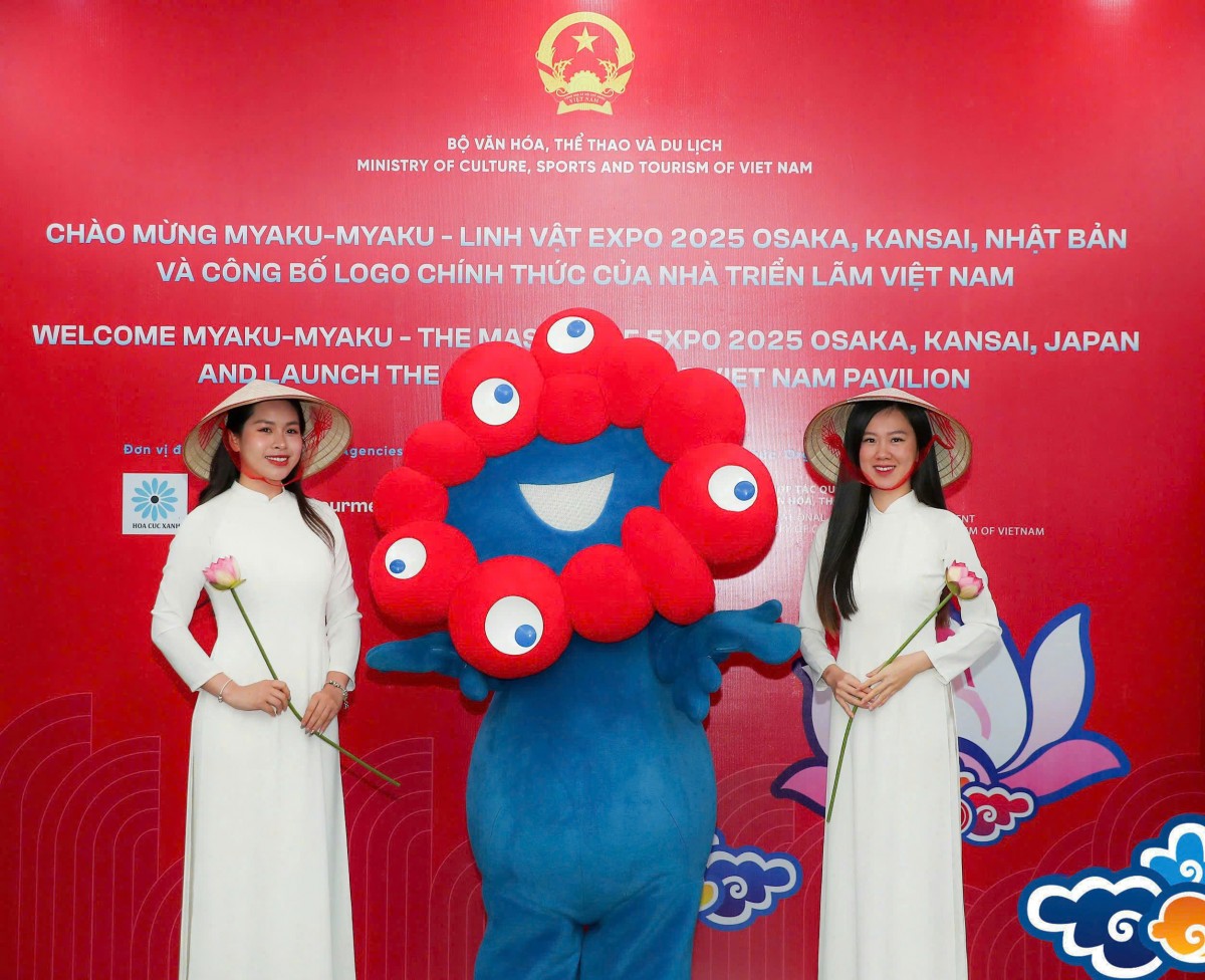 về linh vật Myaku-Myaku của EXPO 2025 ra mắt tại Việt Nam về linh vật Myaku-Myaku của EXPO 2025 ra mắt tại Việt Nam