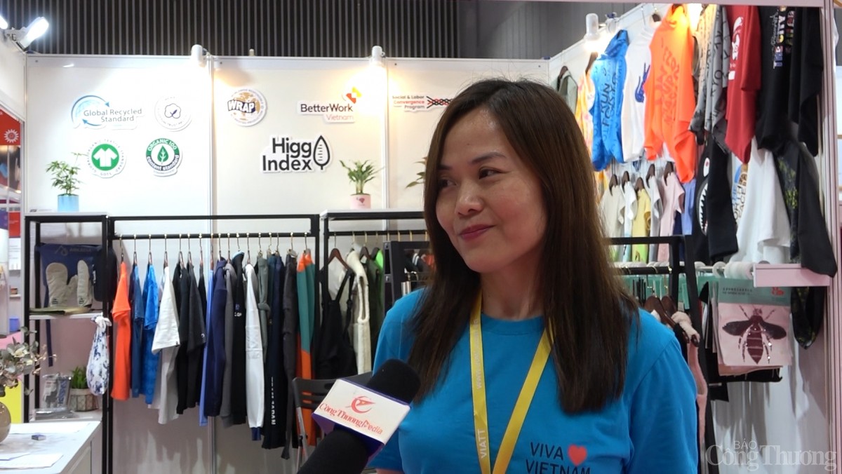 Ngành dệt may phát triển bền vững để nâng cao lợi thế Ngành dệt may phát triển bền vững để nâng cao lợi thế