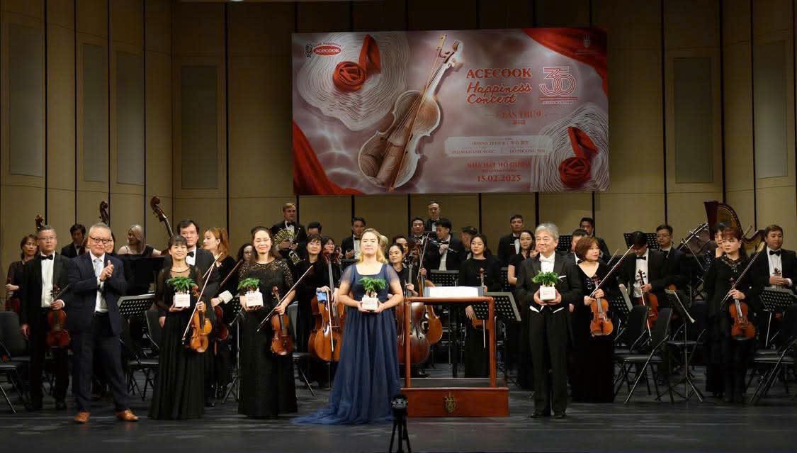 Acecook Happiness concert 2025: Hành trình từ nhà hát đến cộng đồng