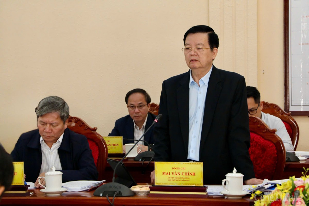 Hai Phó Thủ tướng làm việc với Tỉnh uỷ Lâm Đồng