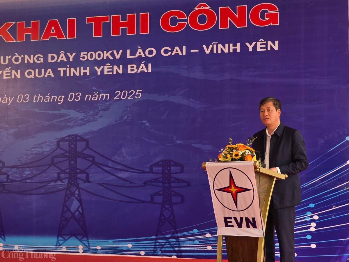 Chùm ảnh khởi công thi công dự án đường dây 500kV Lào Cai- Vĩnh Yên Chùm ảnh khởi công thi công dự án đường dây 500kV Lào Cai- Vĩnh Yên