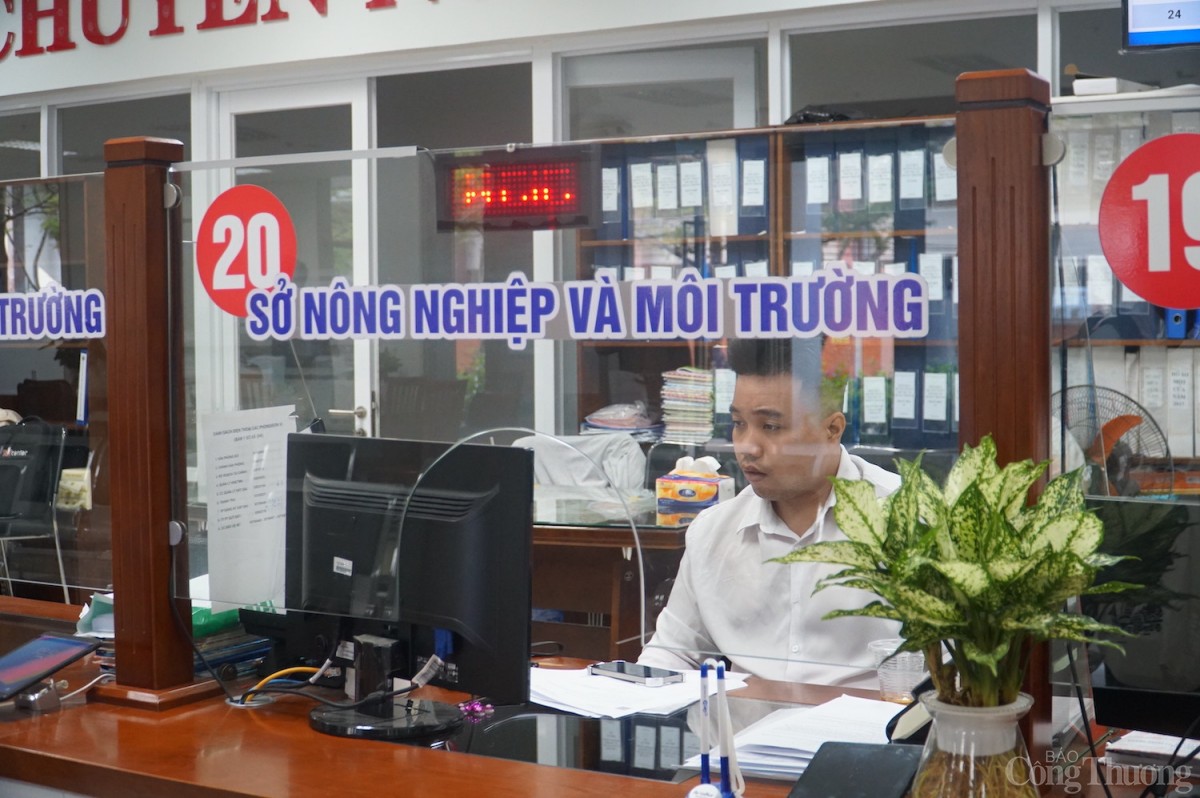 Bộ phận một cửa của Sở Nông nghiệp và Môi trường 