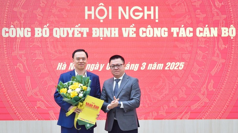 Báo Nhân Dân kiện toàn nhiều vị trí lãnh đạo