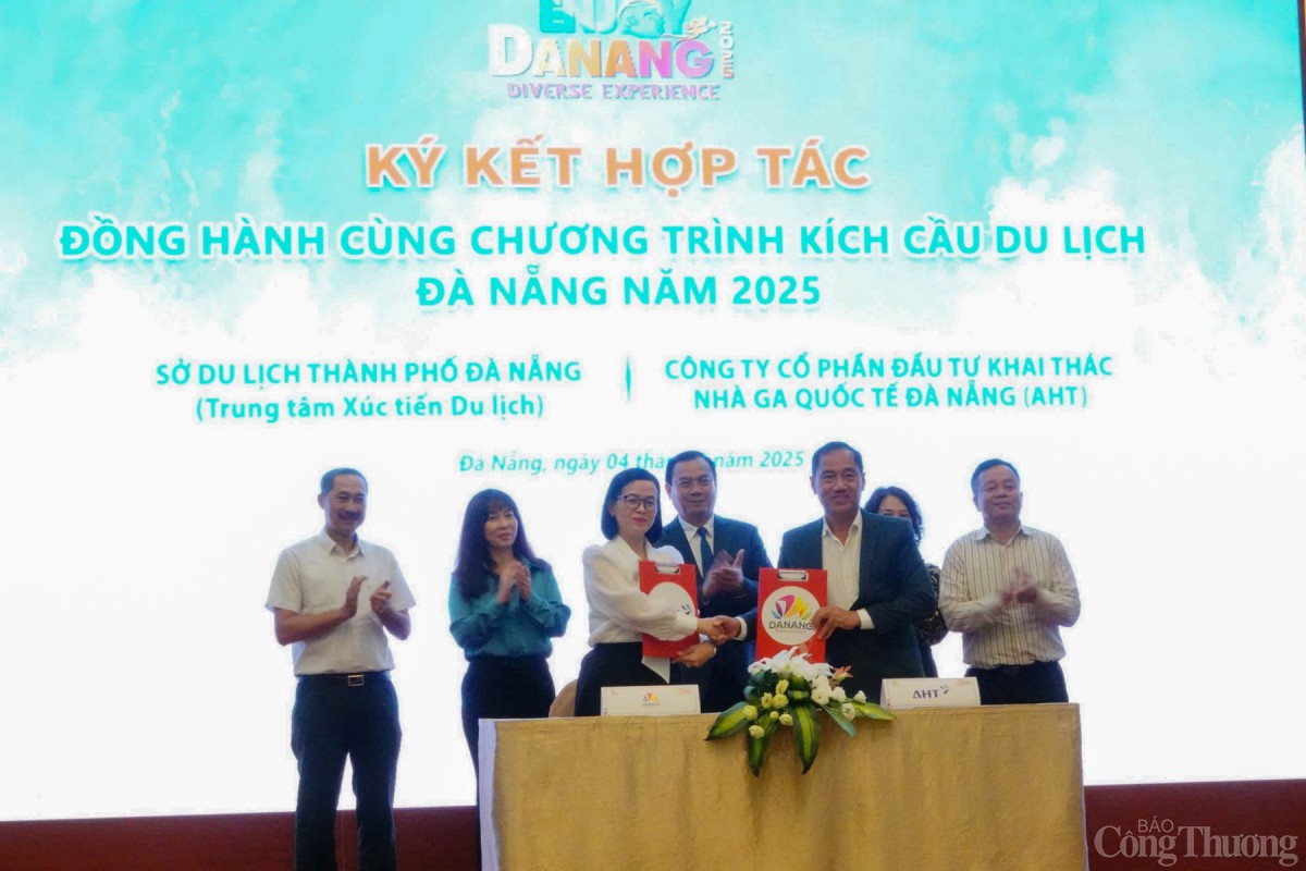 Các doanh nghiệp du lịch ký kết hợp tác, đồng hành cùng ngành du lịch Đà Nẵng thực hiện kích cầu du lịch năm 2025