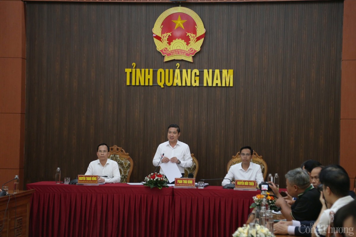 Tỉnh Quảng Nam họp báo thông tin các hoạt động chào mừng 50 năm Ngày giải phóng tỉnh Quảng Nam, 95 năm Ngày thành lập Đảng bộ tỉnh Quảng Nam