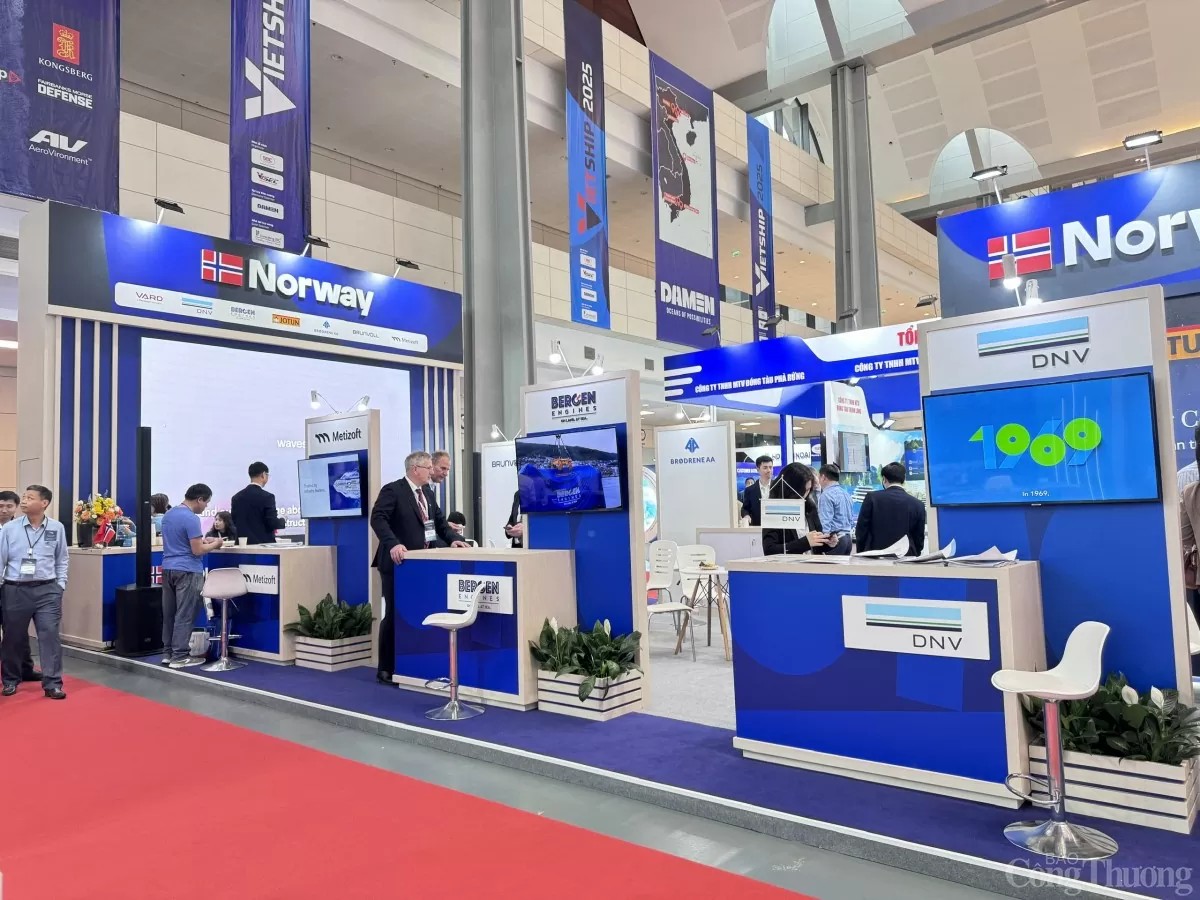 Đến với Vietship 2025, Đại sứ quán Na Uy tổ chức gian hàng với sự tham gia của 7 doanh nghiệp hàng đầu Na Uy trong lĩnh vực hàng hải cùng nhiều sáng kiến đổi mới và các giải pháp tiên tiến trong ngành hàng hải xanh.