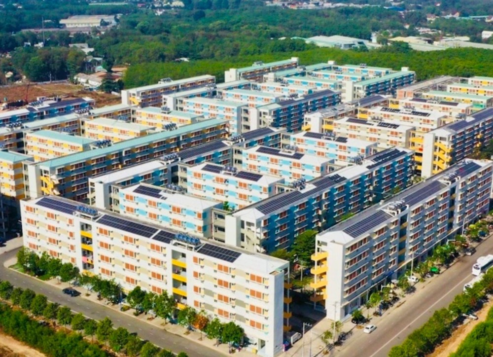 Một khu nhà ở xã hội tại Bình Dương. Ảnh: Đỗ Trường Một khu nhà ở xã hội tại Bình Dương. Ảnh: Đỗ Trường