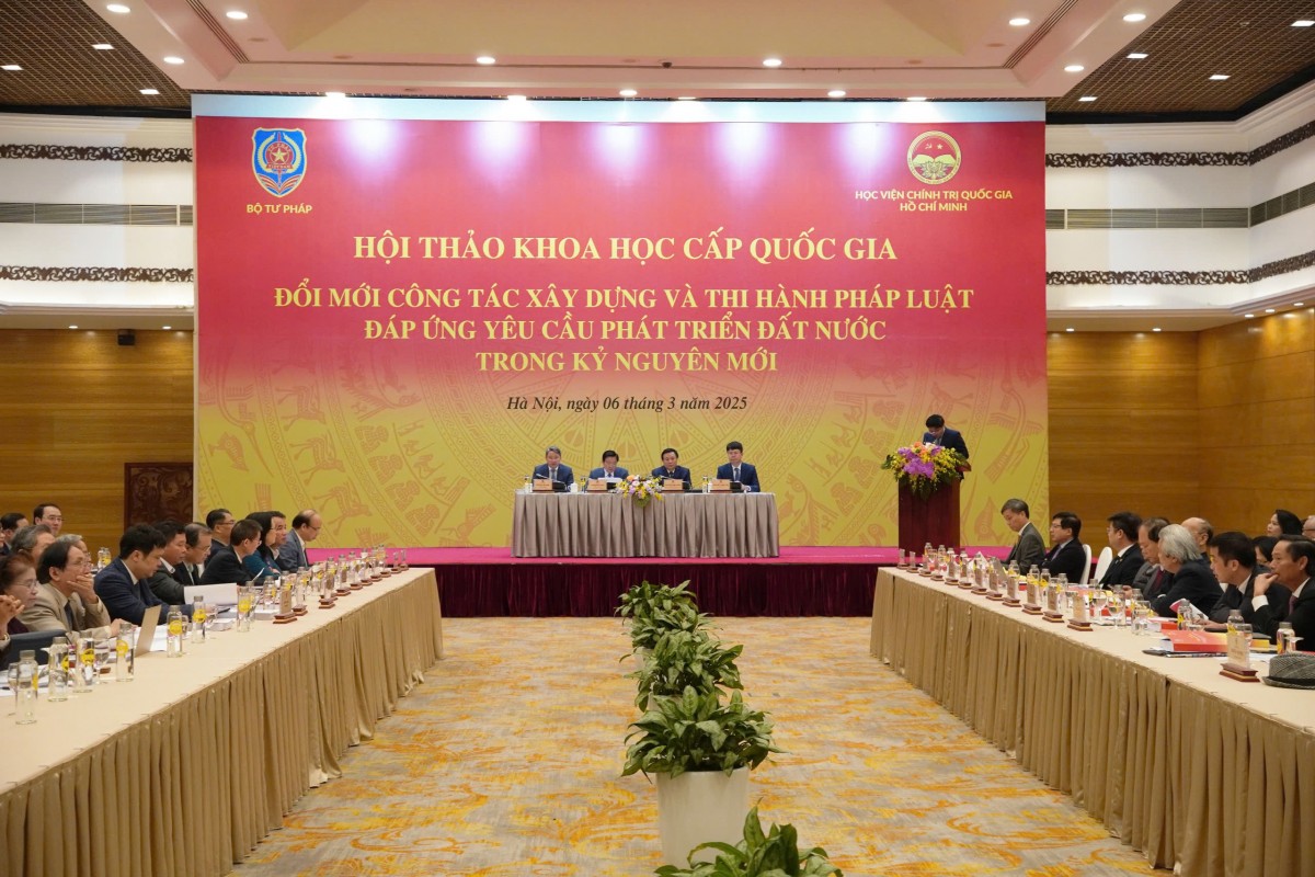 Toàn cảnh Hội thảo khoa học cấp quốc gia