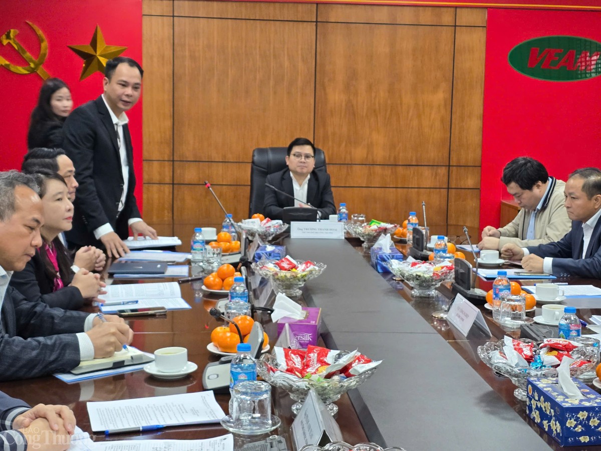 VEAM đề xuất tham gia chuỗi cung ứng cho đường sắt