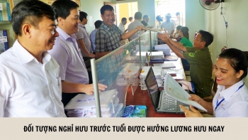 Infographic |Những trường hợp nghỉ hưu trước tuổi được hưởng lương ngay