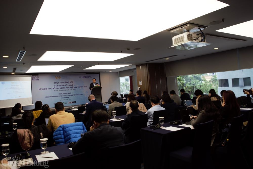 Sẵn sàng cho thí điểm sàn giao dịch carbon vào tháng 6/2025 Sẵn sàng cho thí điểm sàn giao dịch carbon vào tháng 6/2025