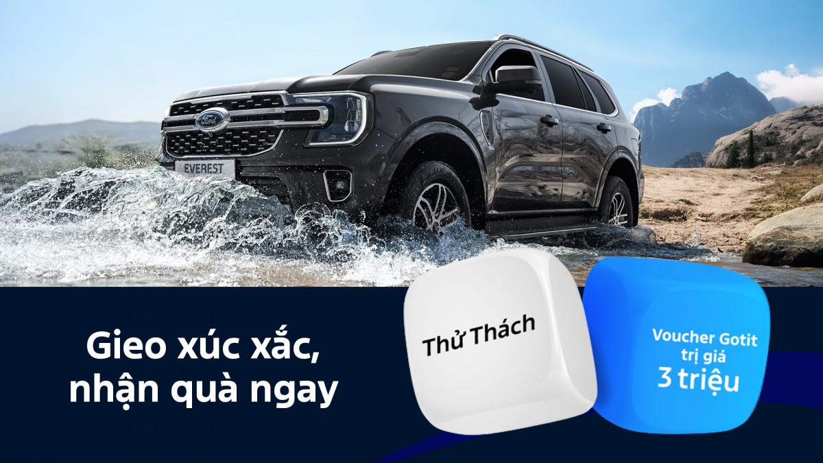 Tháng 3/2025: Khuyến mãi trị giá hàng tỷ đồng khi mua xe Ford. 