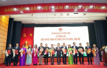Bộ Khoa học và Công nghệ công bố lãnh đạo 25 đơn vị trực thuộc