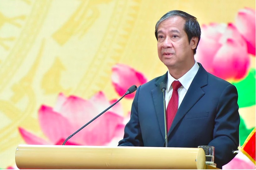 Bộ trưởng Bộ Giáo dục và Đào tạo- Nguyễn Kim Sơn. Ảnh Hải Bình Bộ trưởng Bộ Giáo dục và Đào tạo- Nguyễn Kim Sơn. Ảnh Hải Bình