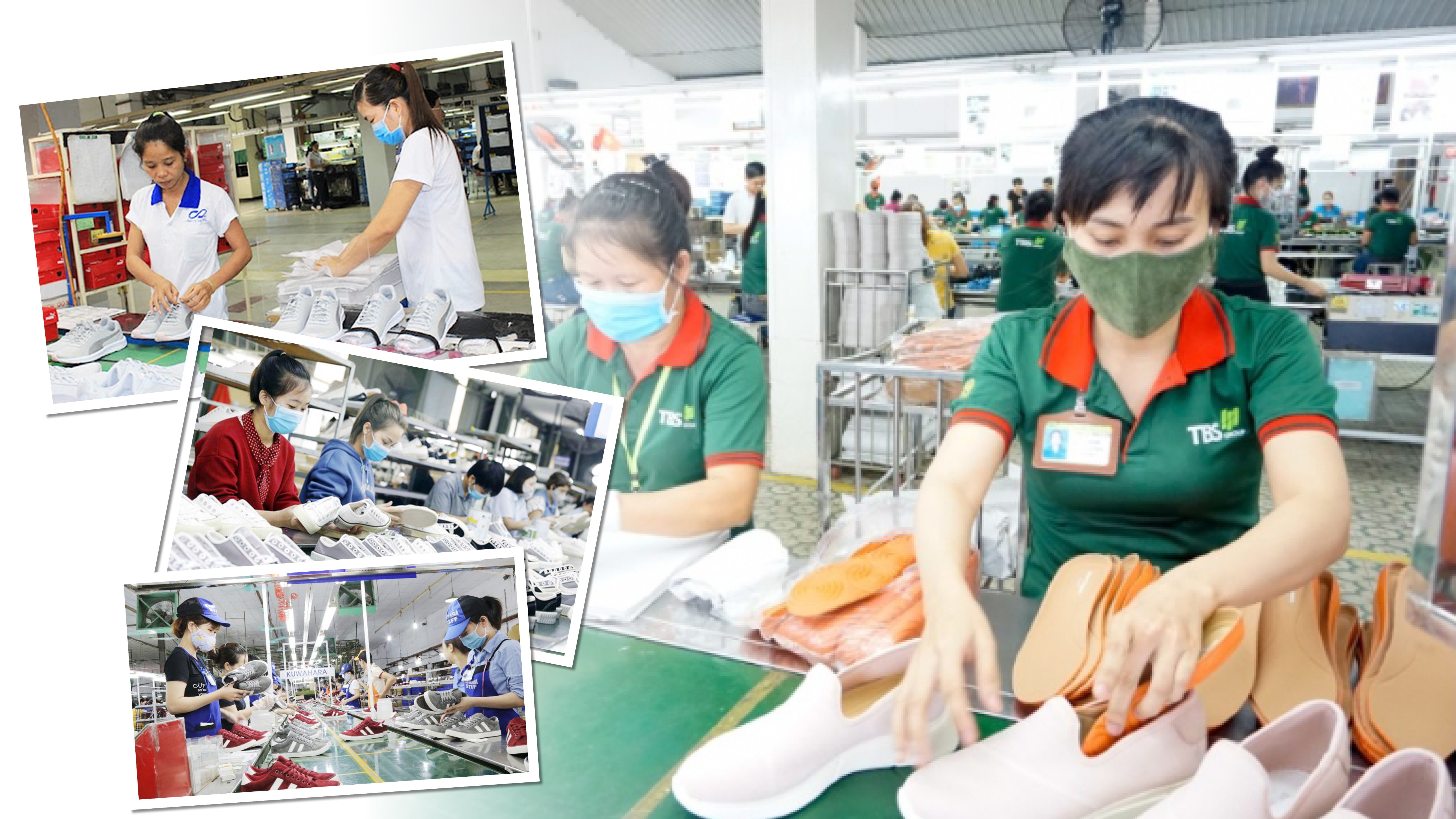 Hai màu sáng - tối trong bức tranh xuất khẩu da giày