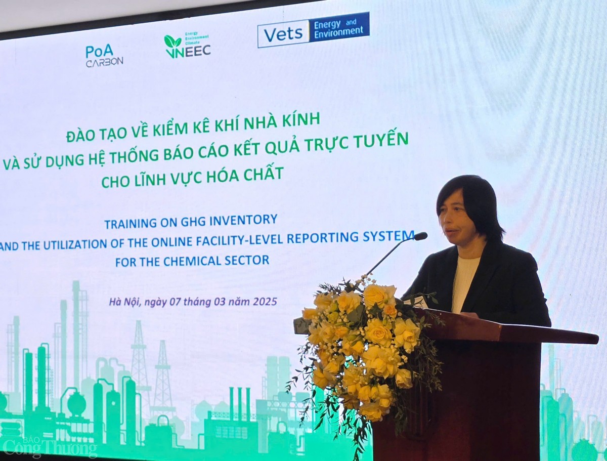 Nâng cao năng lực kiểm kê khí nhà kính cho hóa chất Nâng cao năng lực kiểm kê khí nhà kính cho hóa chất