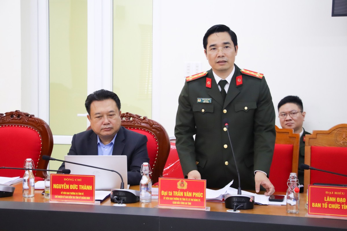 Đại tá Trần Văn Phúc, Giám đốc Công an tỉnh Quảng Ninh Đại tá Trần Văn Phúc, Giám đốc Công an tỉnh Quảng Ninh