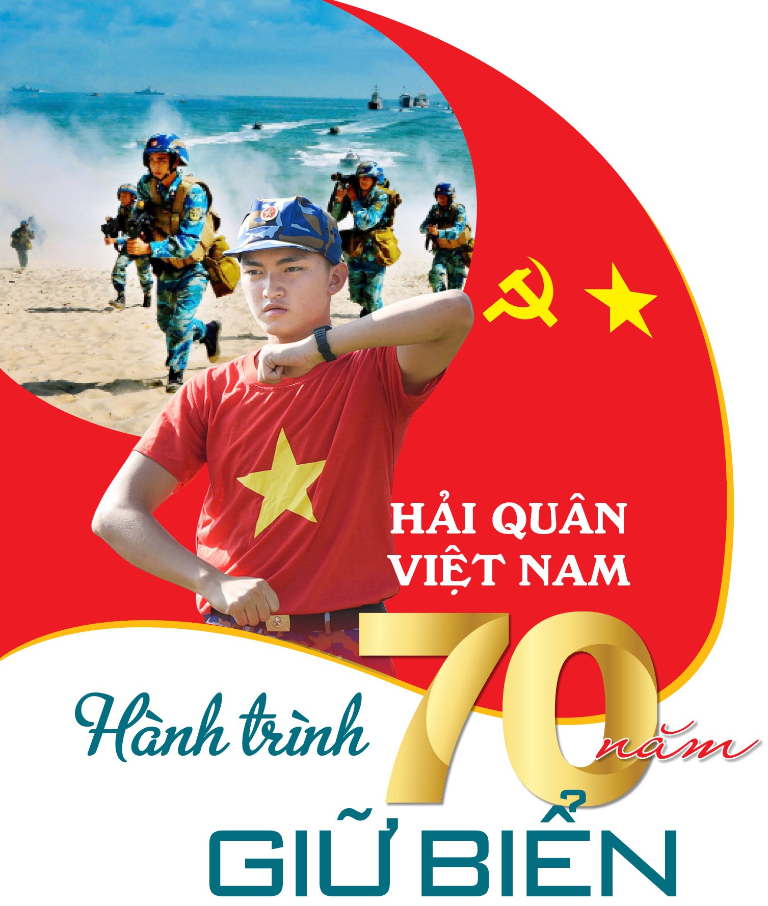 Hải quân Việt Nam hành trình 70 năm giữ biển Hải quân Việt Nam hành trình 70 năm giữ biển