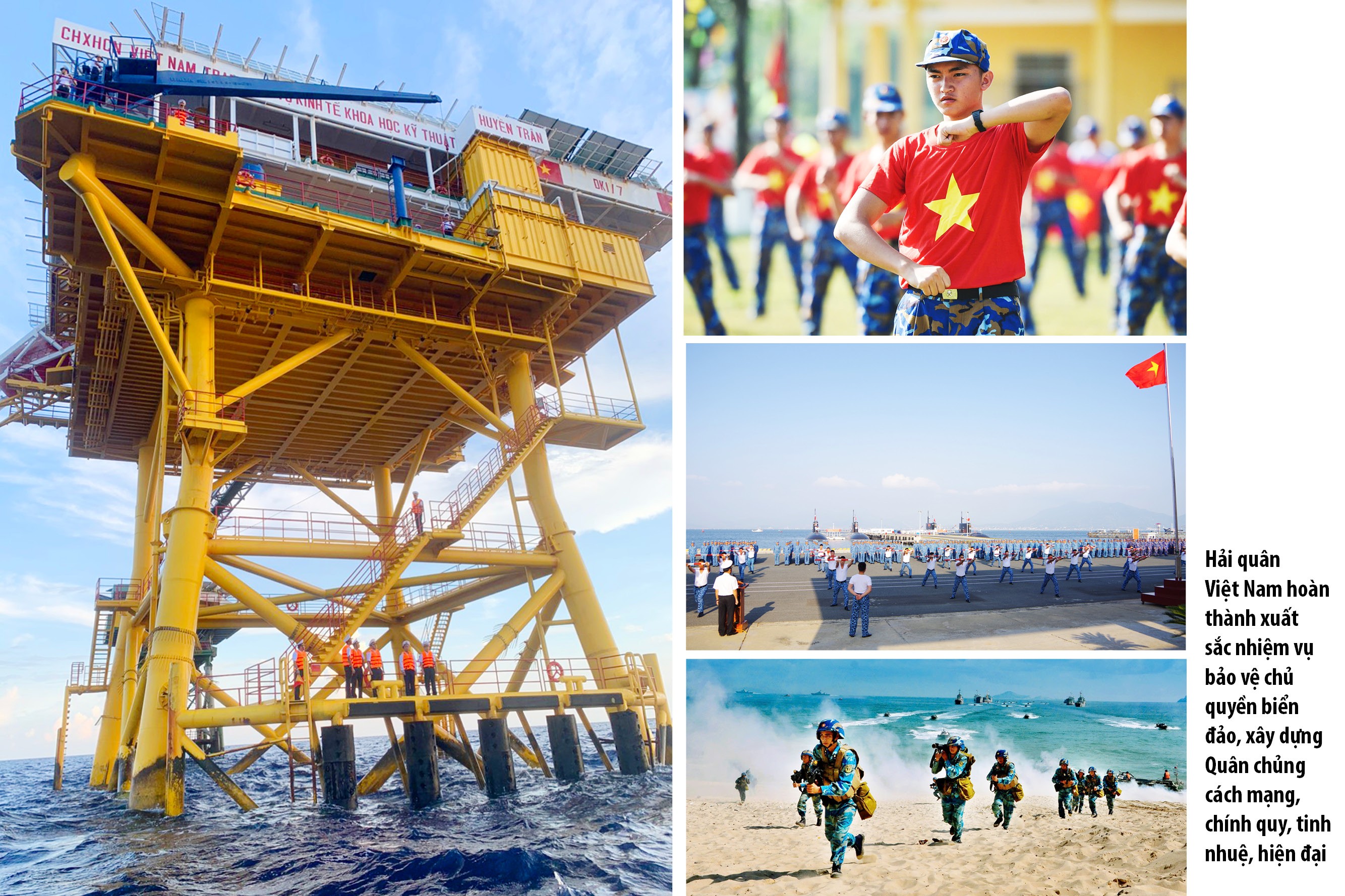 Hải quân Việt Nam hành trình 70 năm giữ biển Hải quân Việt Nam hành trình 70 năm giữ biển